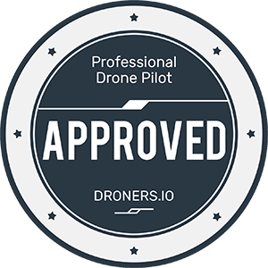 Professional Drone Pilot Approved Seal